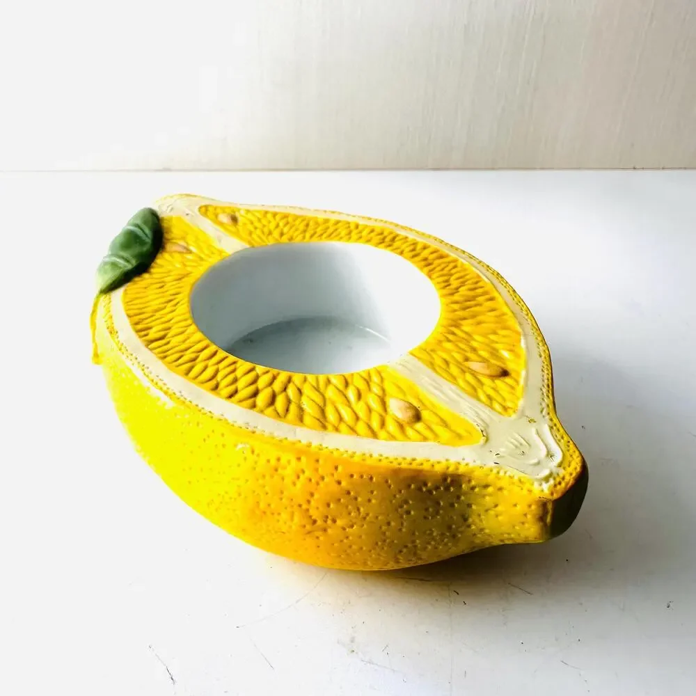 Partylite Lemon Summer Fest Tea Light Candle Holder - Picture 8 of 10